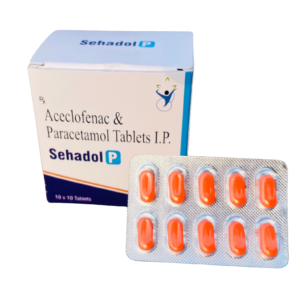 Sehadol-P Tablets (Aceclofenac & Paracetamol Tablets I.P.)
